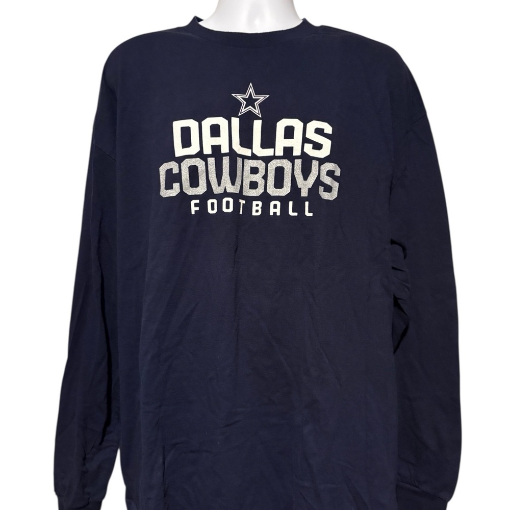 Cowboys Team Apparel Men’s Navy Blue Long Sleeve Tee XL